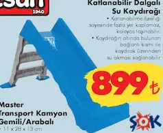 PİLSAN OYUNCAK KATLANABİLİR DALGALI SU KAYDIRAĞI